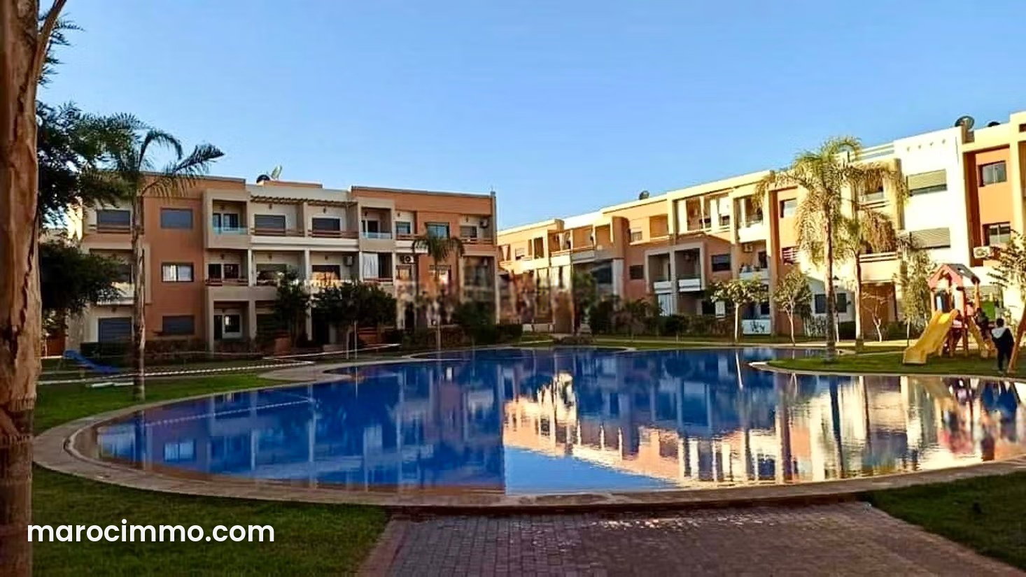 شقة مفروشة مع مسبح للكراء بحي تارڭة في مراكش — مراكش