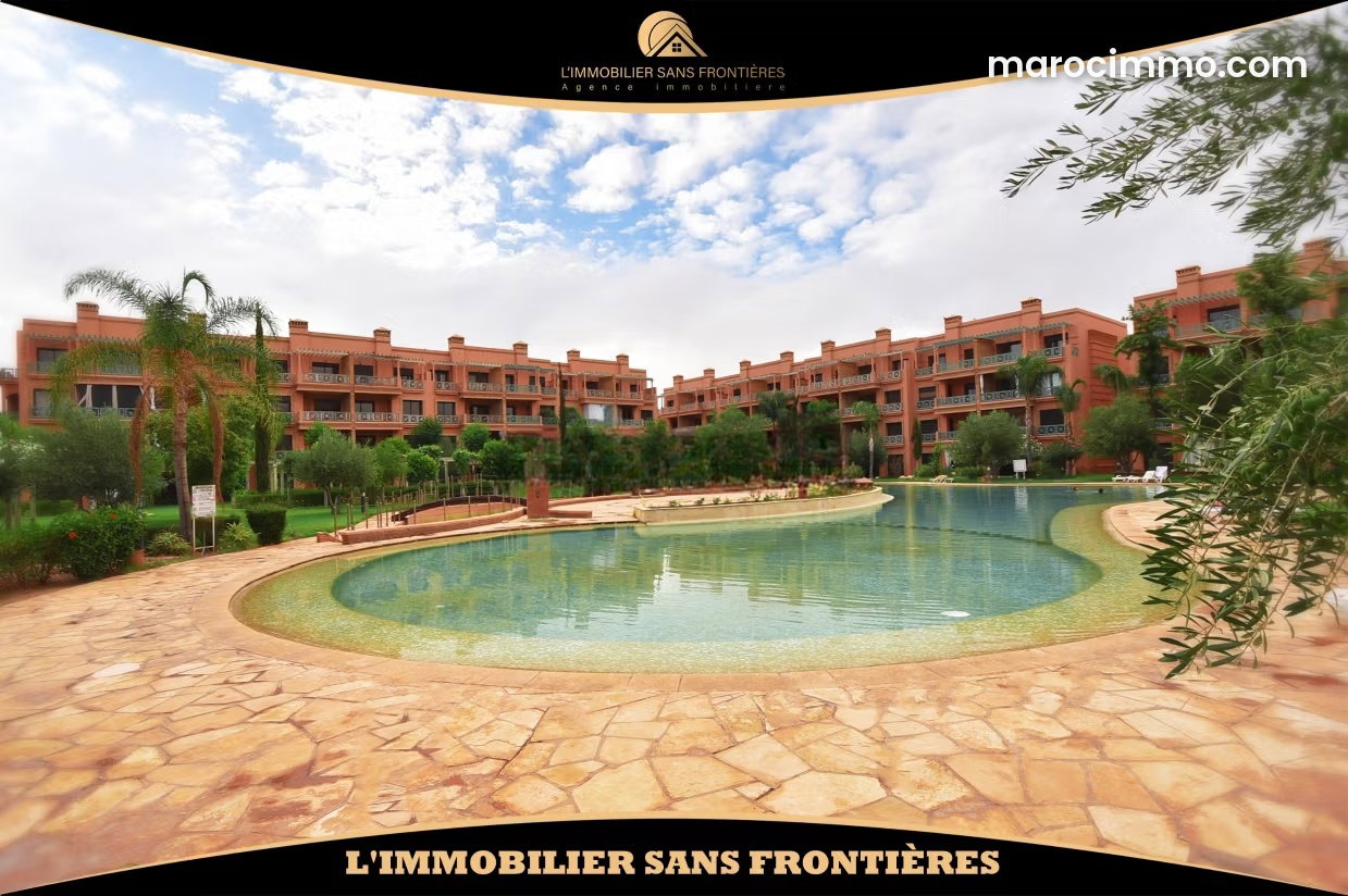 Appartement meublé avec terrasse et piscine à Agdal Marrakech — Marrakech