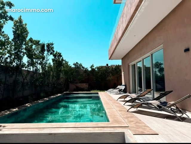 Villa meublée 5suites à louer Amelkis Kech — 2