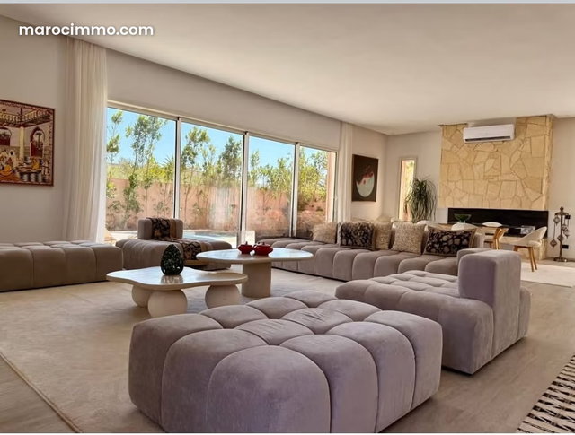 Villa meublée 5suites à louer Amelkis Kech — 3