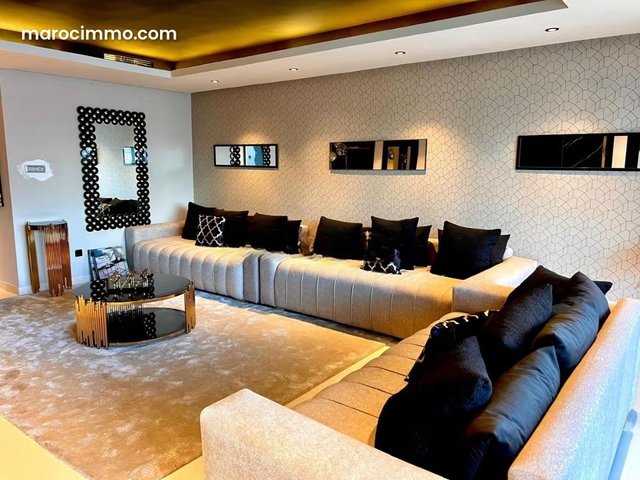 Apartment for rent in Ain Diab. Two bedrooms. Luxuriously furnished — 3