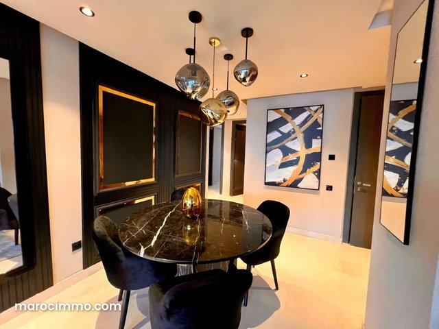 Apartment for rent in Ain Diab. Two bedrooms. Luxuriously furnished — 5