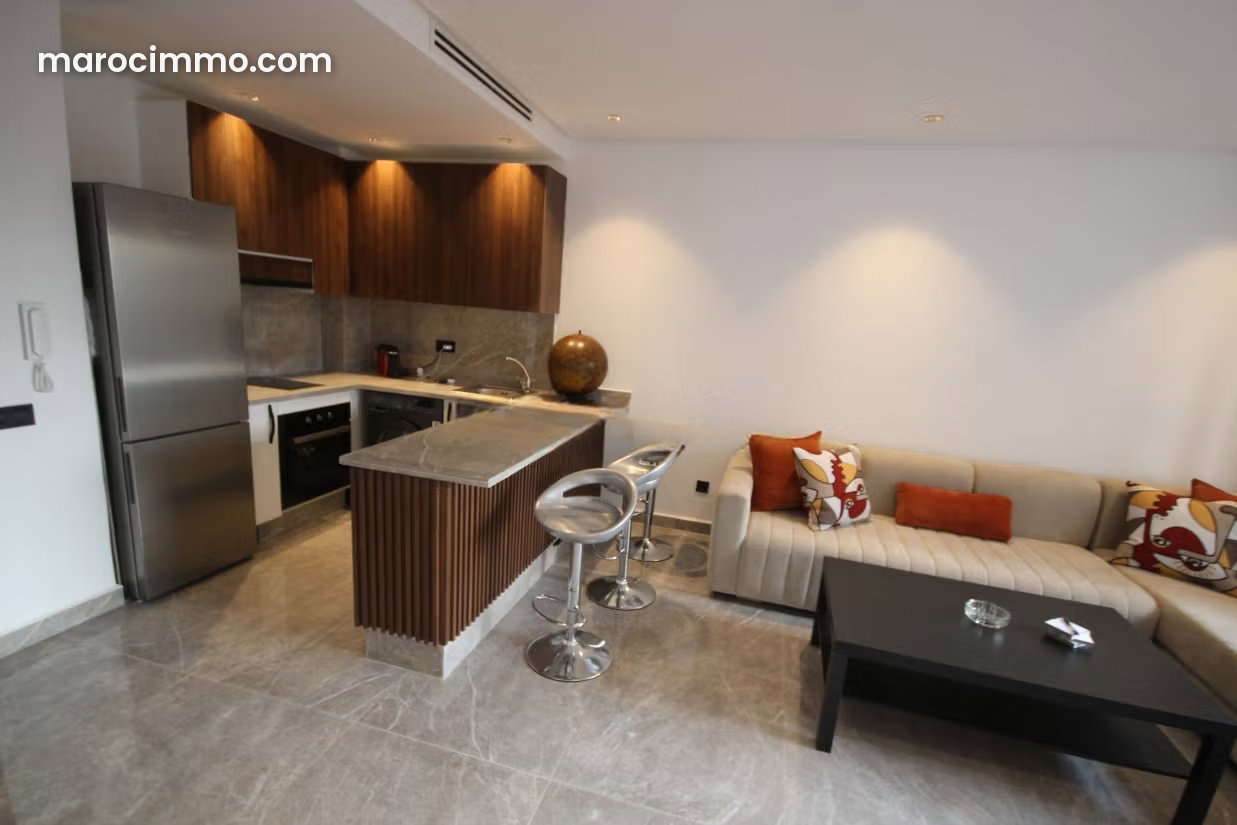 Furnished 1-Bedroom Apartment for Rent, Casablanca Finance City — Casablanca