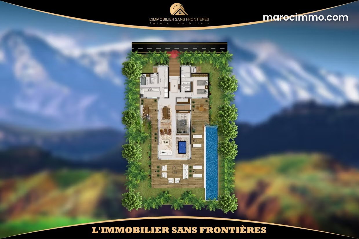 1-Hectare Plot on Ourika Road, Marrakech, Tourism Project — Marrakesh