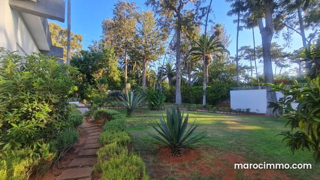 Souissi Ground Floor Villa for Rent — Rabat