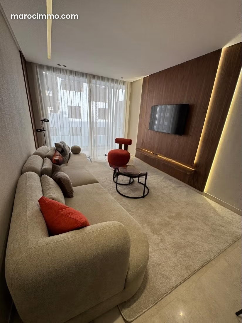 Furnished Studio with Terrace and Garage in Les Princesses, Casablanca — Casablanca