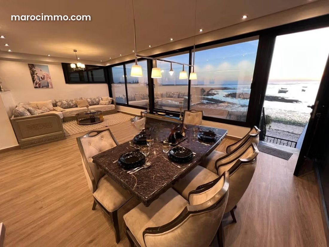 Villa vue mer à El Mansouria, face à l'océan — El Mansouria
