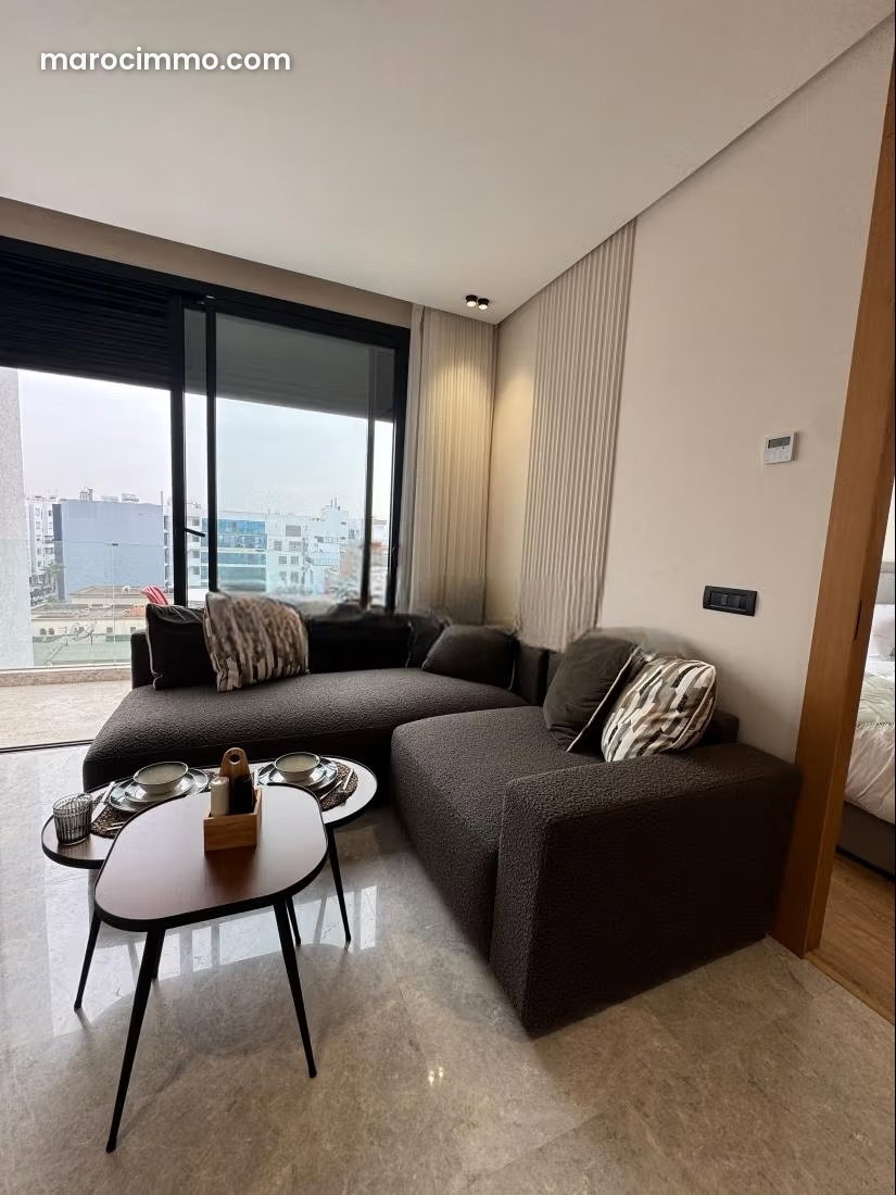 Furnished studio with terrace in Les Princesses, Casablanca — Casablanca