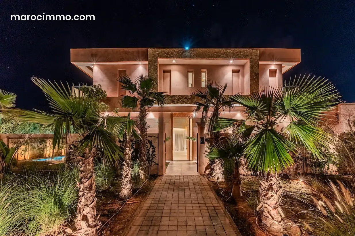 Contemporary 5-bedroom villa, Amelkis Golf, Marrakech — Marrakesh