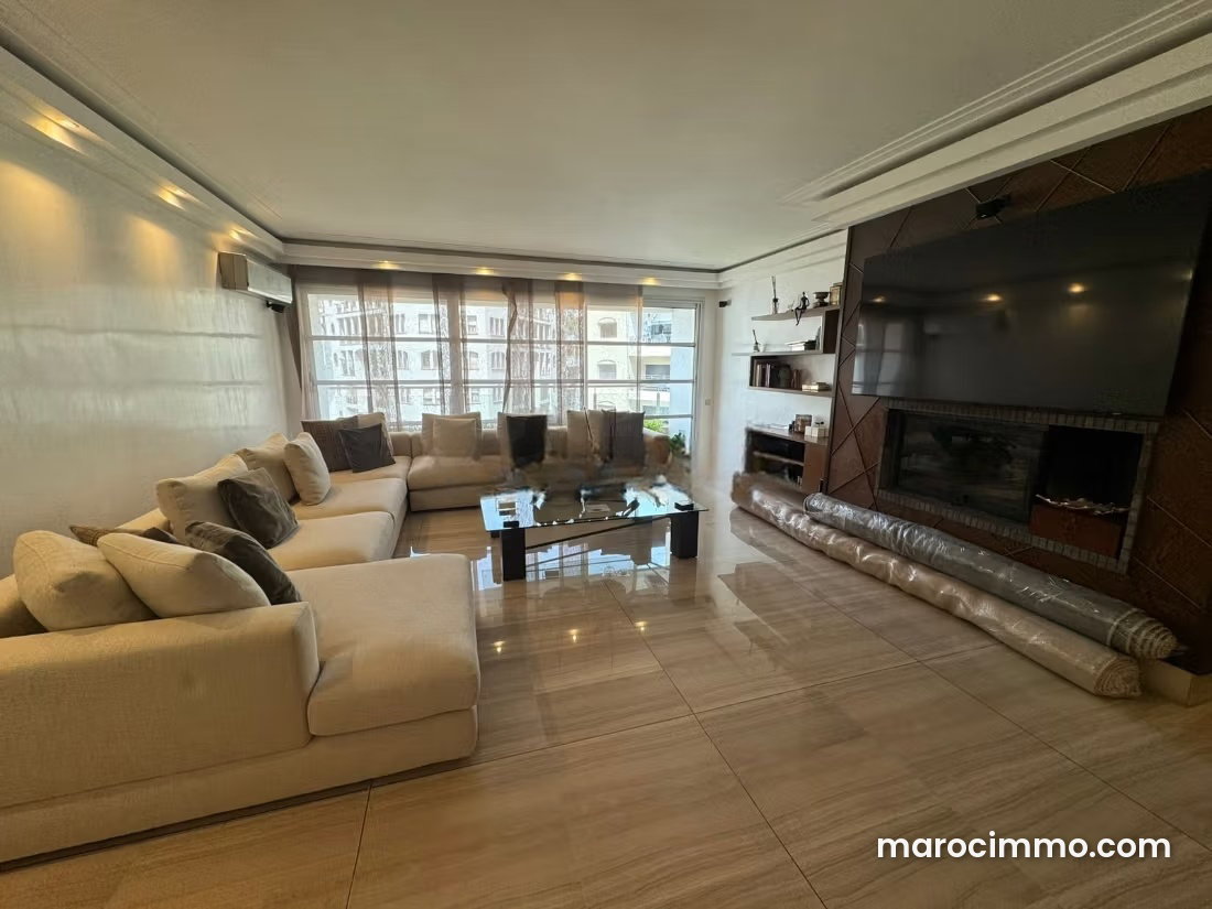 Appartement meublé à louer au Triangle d'Or, Casablanca — Casablanca