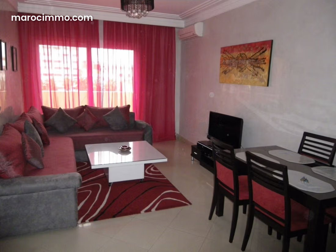 Furnished Studio with Garden View for Rent, Bourgogne, Casablanca — Casablanca