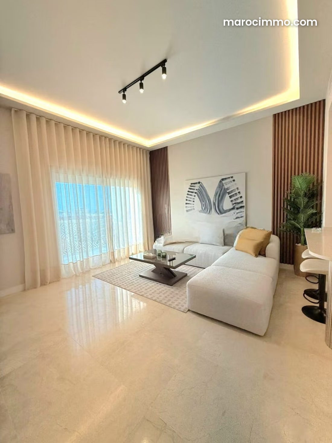 Appartement de prestige avec vue mer, Port Tanger ville — Tanger