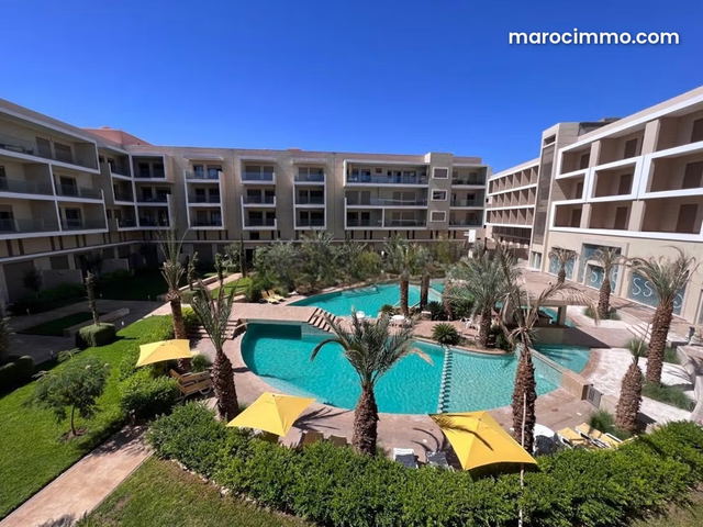 Sale of a beautiful duplex on Casablanca Road with a pool — Marrakesh