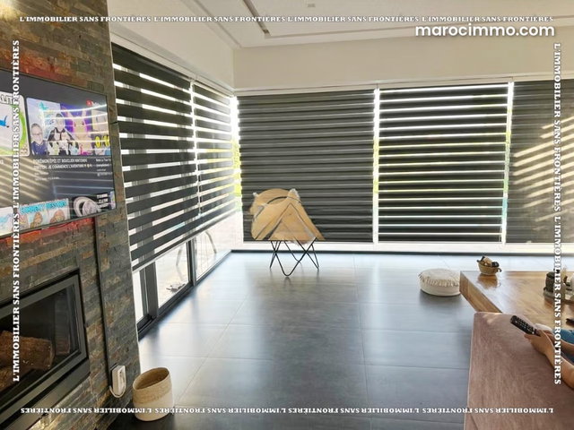 Villa meublée à vendre — Piscine chauffée 11x 6 m Route d’Ouarzazate Km 16, Marrakech — 4