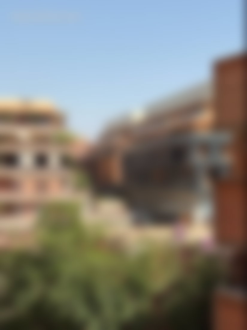 Furnished 50 m² Apartment with Atlas Mountain Views from the Terrace, Guéliz, Marrakech