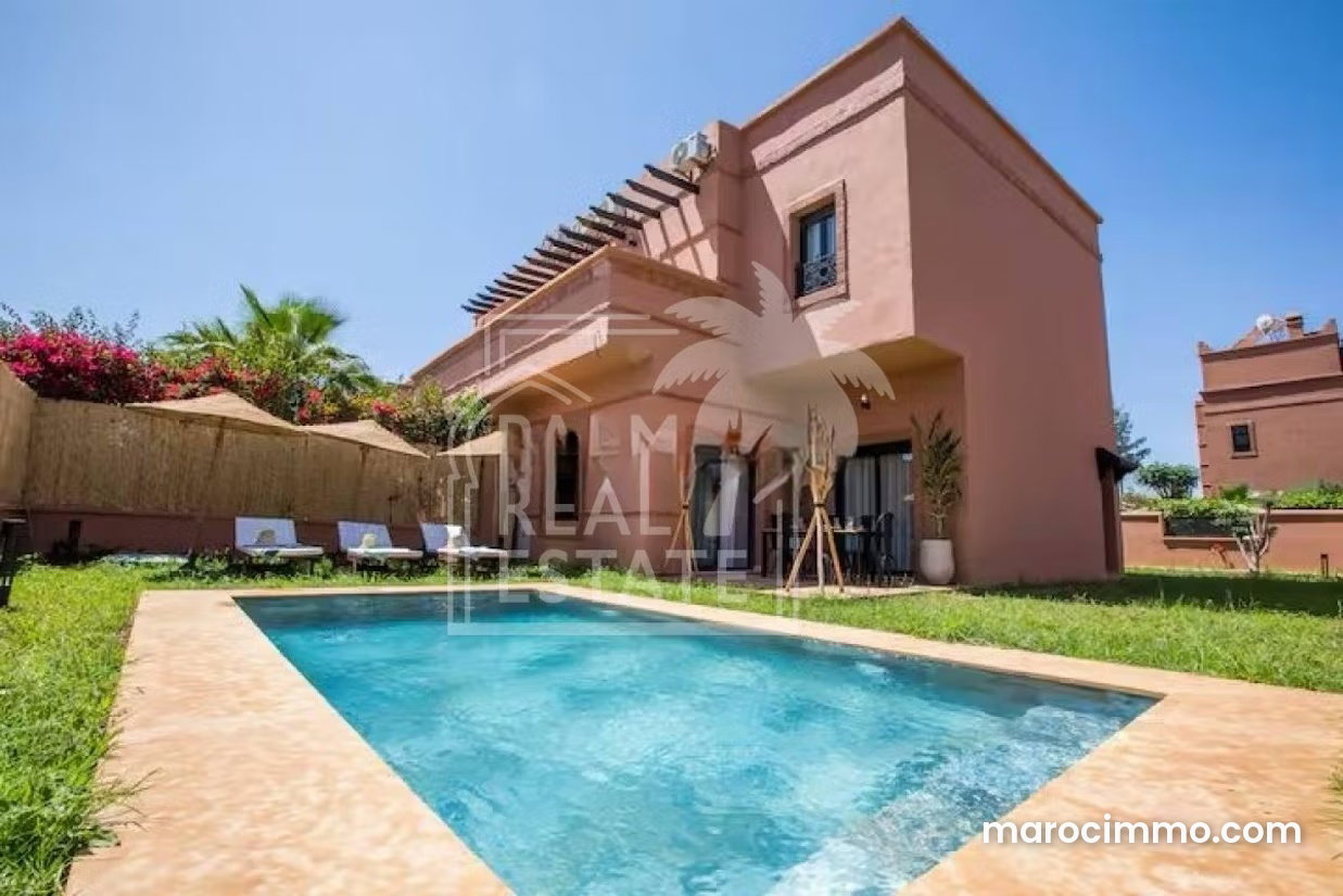Villa avec piscine et jardin, Route de Fès à Marrakech — Marrakech
