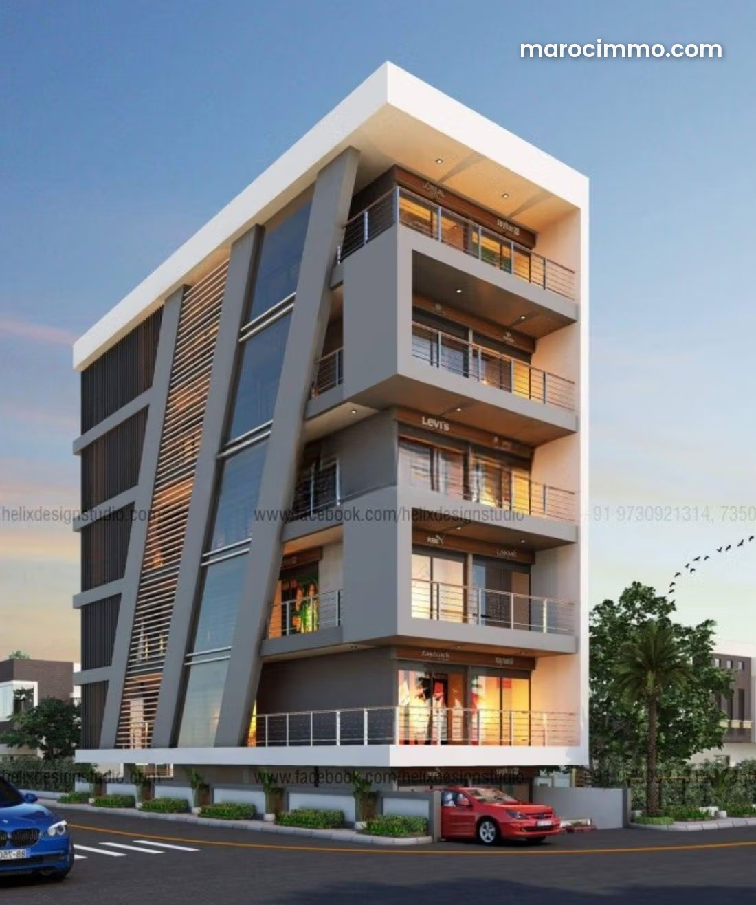2,388 m² Plot in R5 Zoning, Guéliz, Marrakech — Marrakesh