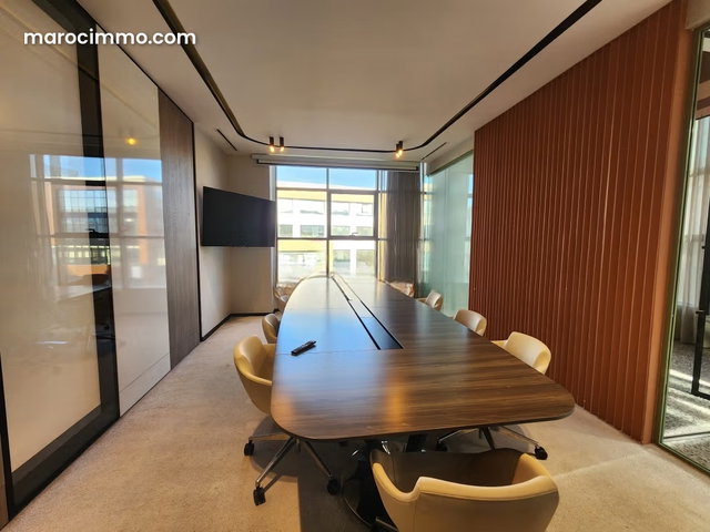 Bureau meublé 178 m² ultra moderne, Sidi Maarouf — 4