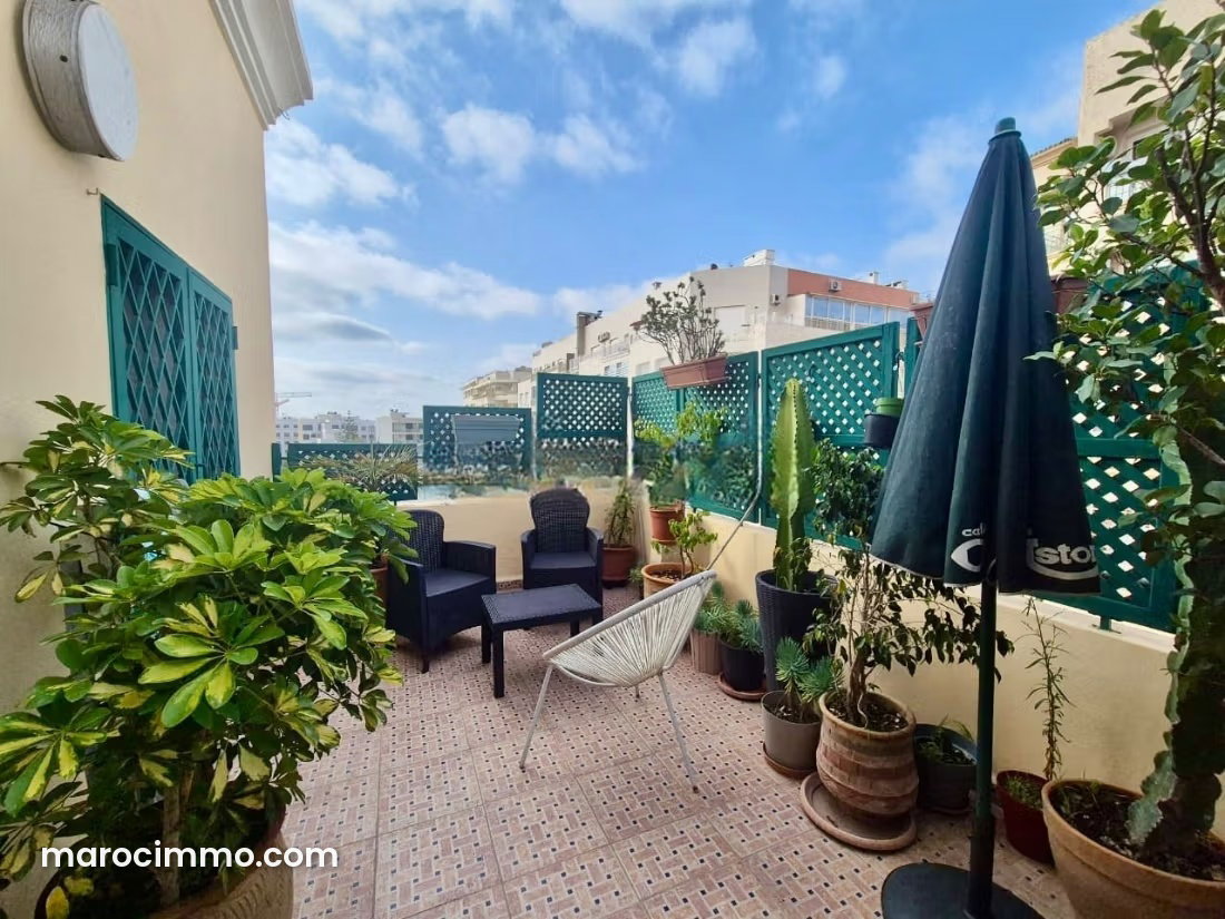Furnished Apartment with Terrace for Rent in Les Princesses, Casablanca — Casablanca