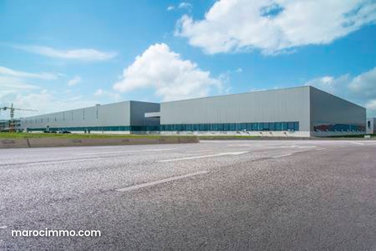 Entrepôt 20 000 m² avec grand parking à Had Soualem — Had Soualem