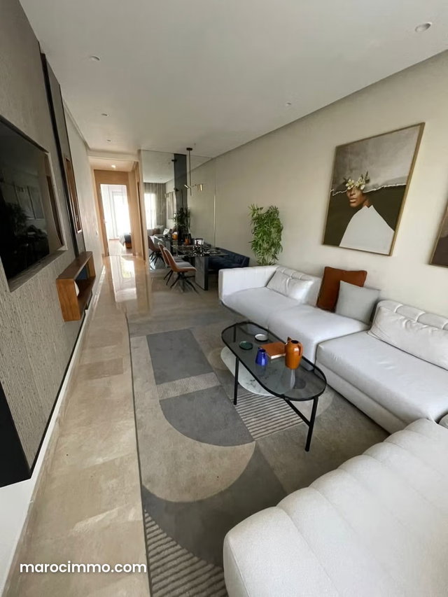Bel appartement en location meublé à Les princesses 98 m²avec terrasse — 2