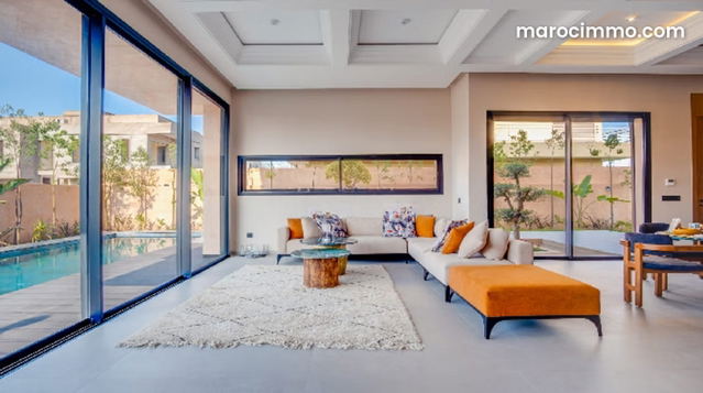 Modern Villa with Pool for Sale — Marrakesh