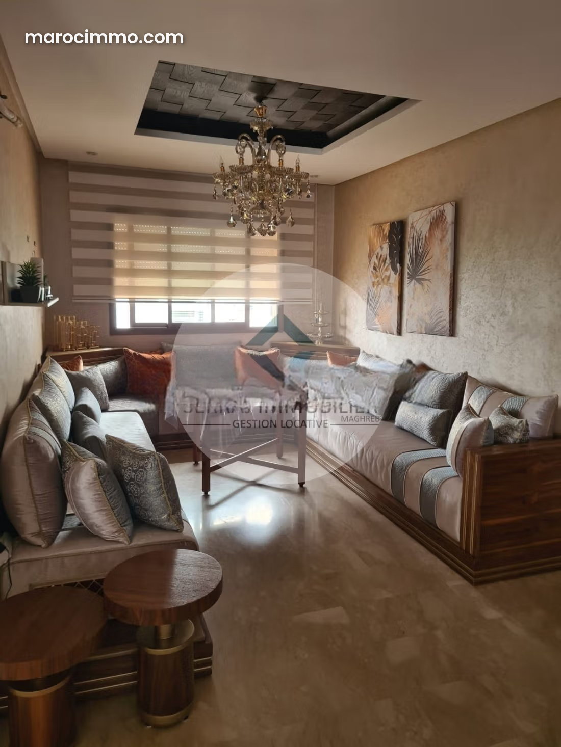 Appartement 93 m², 2 chambres avec terrasse, Almaz Casablanca — Casablanca