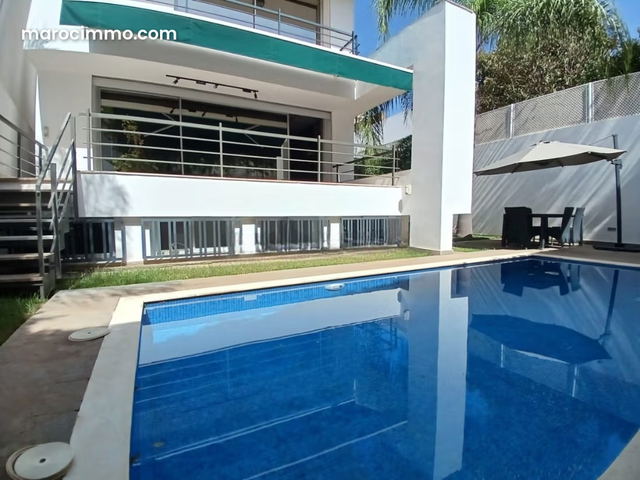 Villa moderne en Location à Hay Riad — الرباط