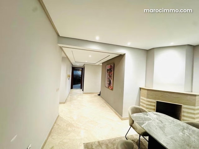 Location appartement meuble triangle d'or casa — 2