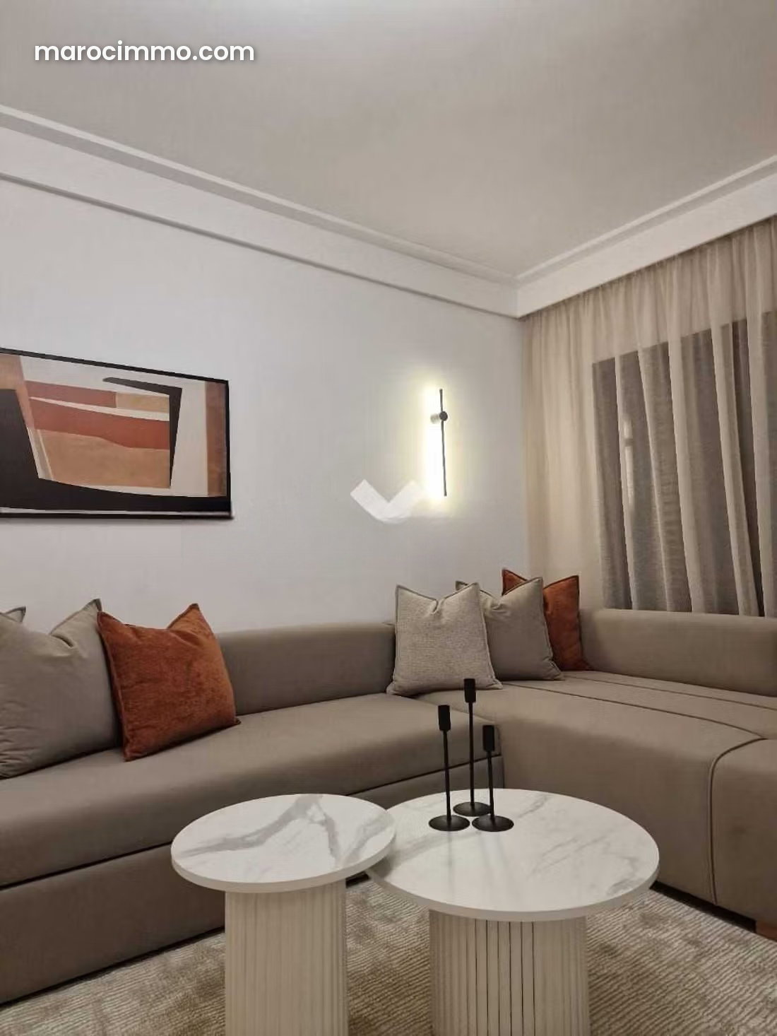 Appartement meublé avec terrasse à Casablanca Finance City — Casablanca
