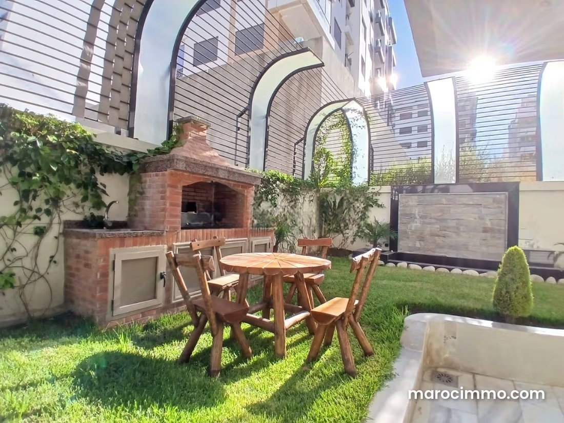 Ground-floor garden apartment for sale in Sania, Tangier — Tangier