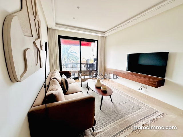 Appartement en location à Ain Diab Extension. 1 belle chambre. Bien meublé — 3