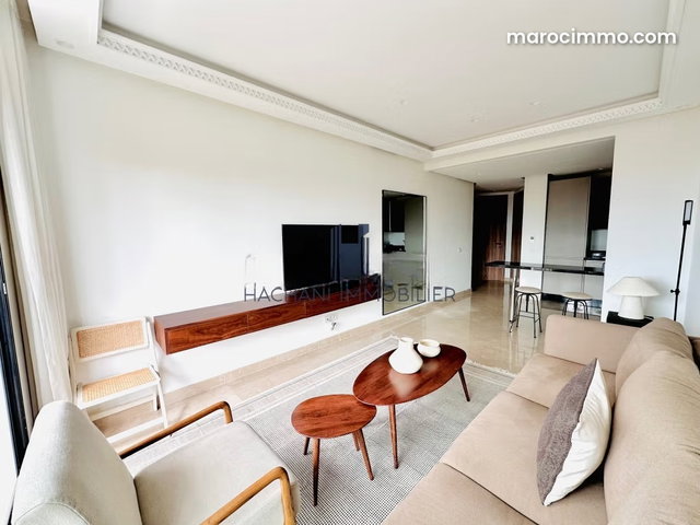Appartement en location à Ain Diab Extension. 1 belle chambre. Bien meublé — 5