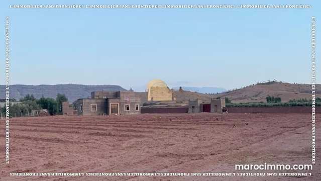 Villa semi finie 1 ha 4334 m² à vendre – Route d’Aït Ourir, Marrakech — 5