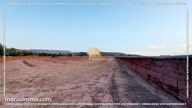 Villa semi finie 1 ha 4334 m² à vendre – Route d’Aït Ourir, Marrakech — 2