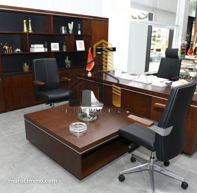 Grand plateau bureau avec séparations bien faite — 2