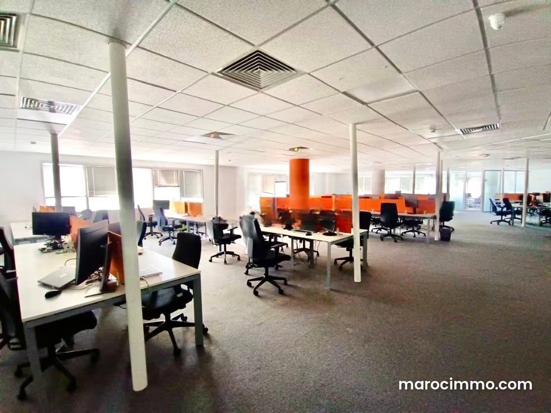 1,006 m² Office for Rent, Sidi Maarouf, Casablanca — Casablanca