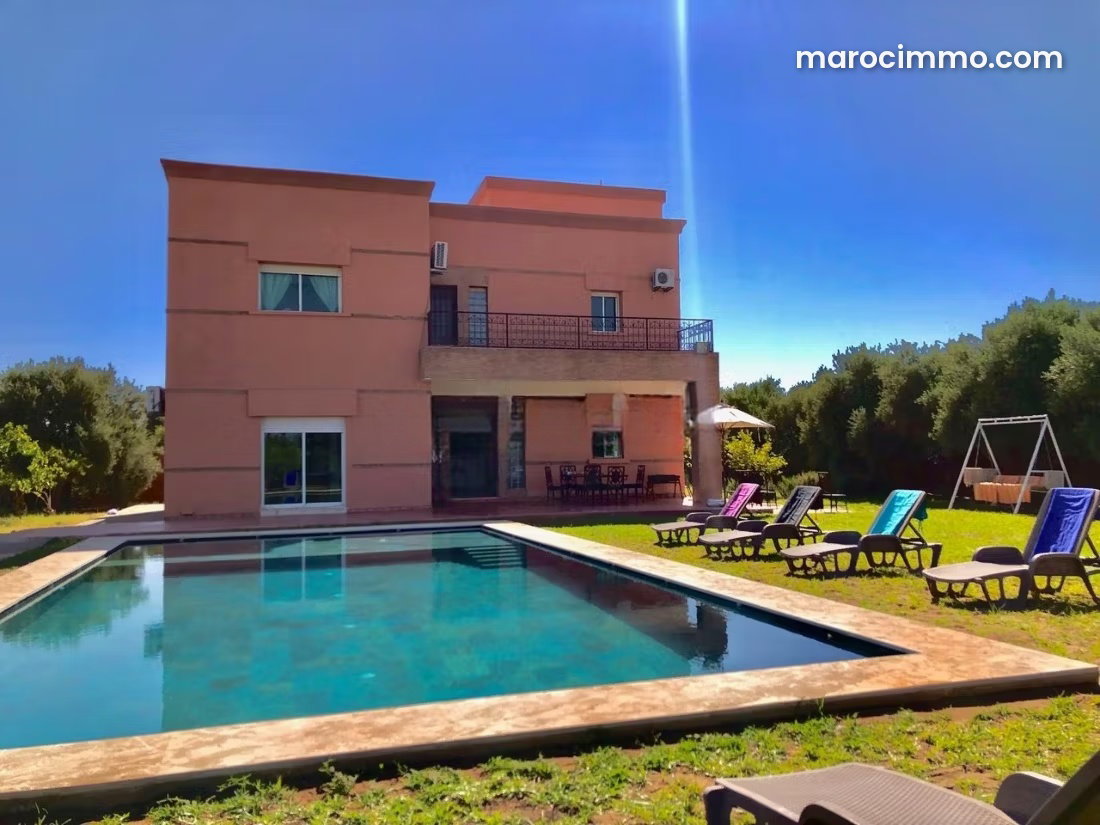 Villa with Pool for Rent, Fez Road, Marrakech — Marrakesh