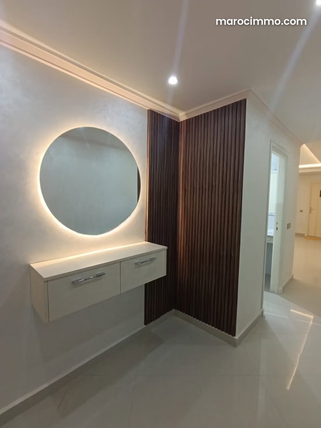 Furnished Apartment with Sea Views in Central Tangier — Tangier