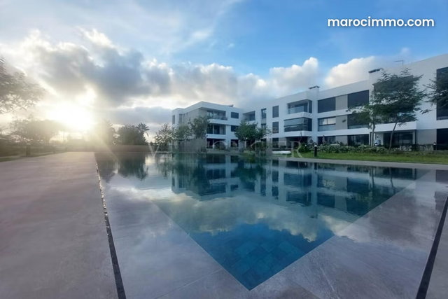Location appartement meublé moderne en rez de jardin, Bouskoura ville verte — 4