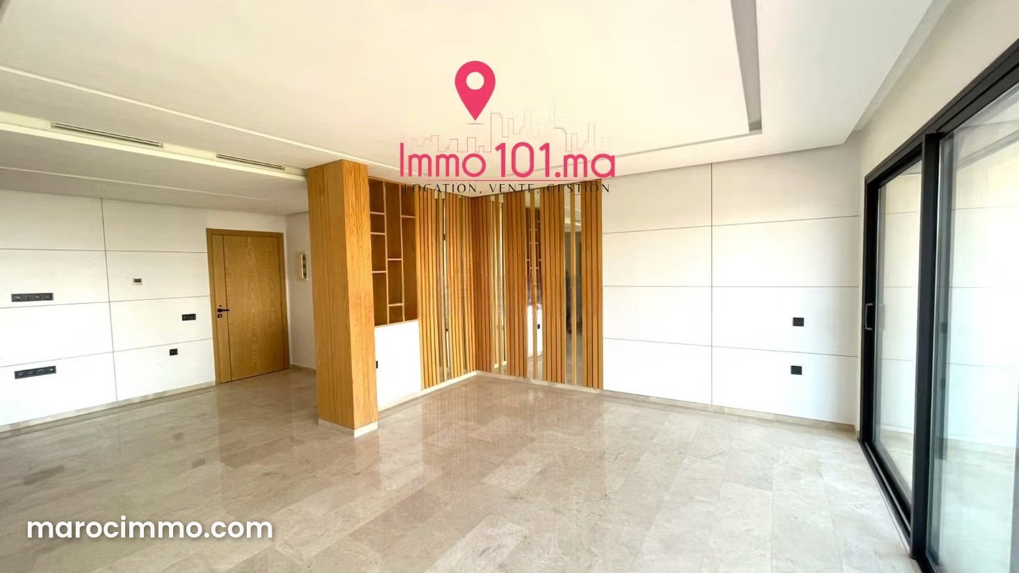 133 m² Apartment for Rent in Riyad, Rabat, with Terrace and Garage — Rabat