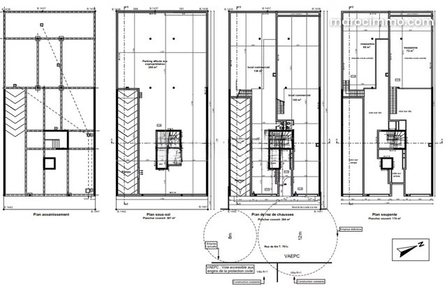 Terrain r3 de 415 m² avec projet autorisé — 4