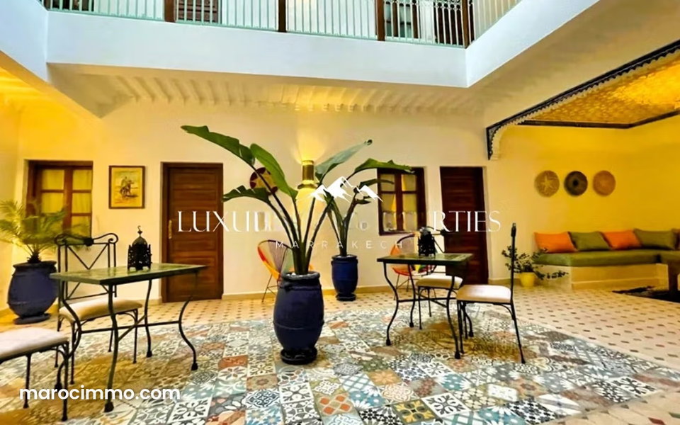 Riad de charme – Secteur Riad Laarous