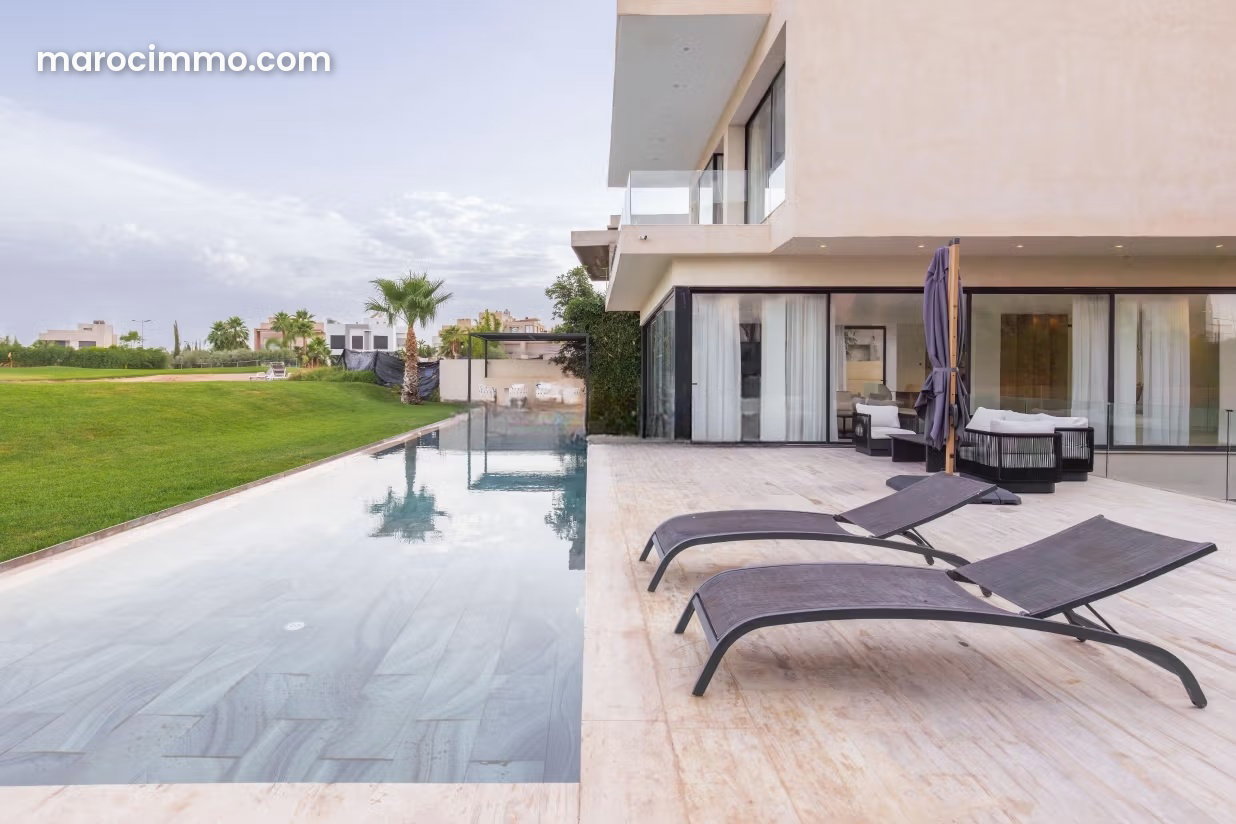 4-Bedroom Villa with Pool and Mountain Views, Agdal, Marrakech — Marrakesh