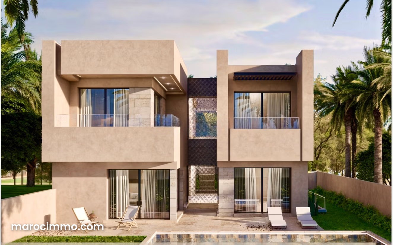 Contemporary 449 m² Villa with Atlas Views, Ourika Road, Marrakech — Marrakesh