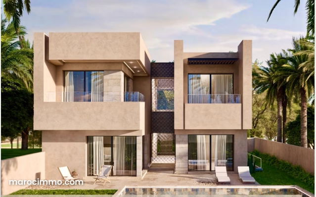 Villa moderne neuve piscine à vendre: Marrakech — Marrakech