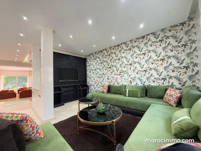 Location villa meublée ain diab résidence fermée — 5