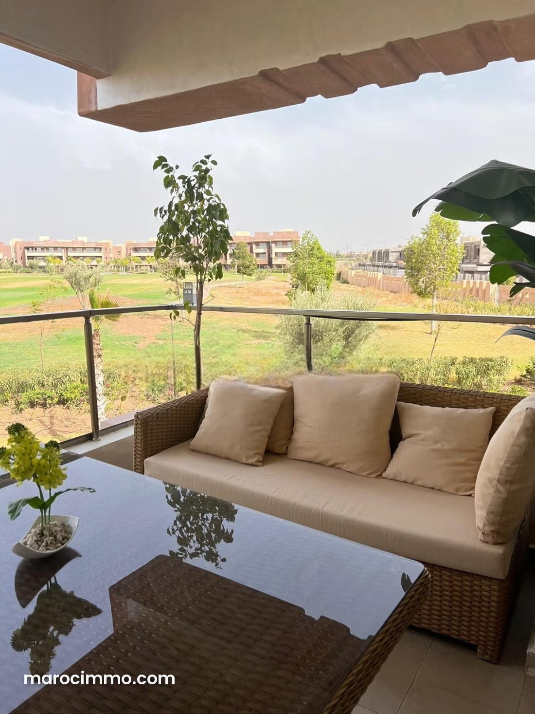 75 sqm apartment, 2 bedrooms with garden, Agdal, Marrakech — Marrakesh