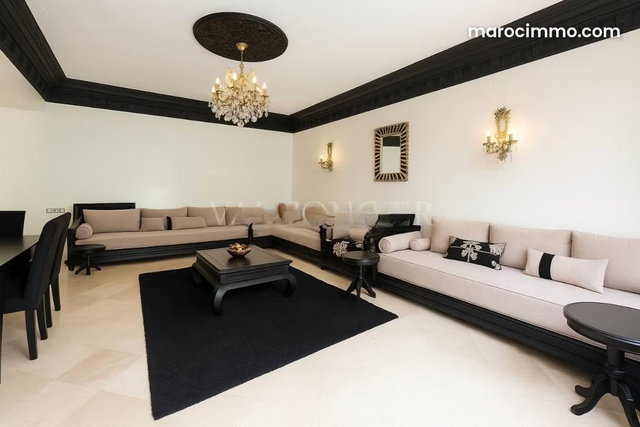 Beautiful fully furnished 3-bedroom villa with pool in Ain Diab, Casablanca — 4