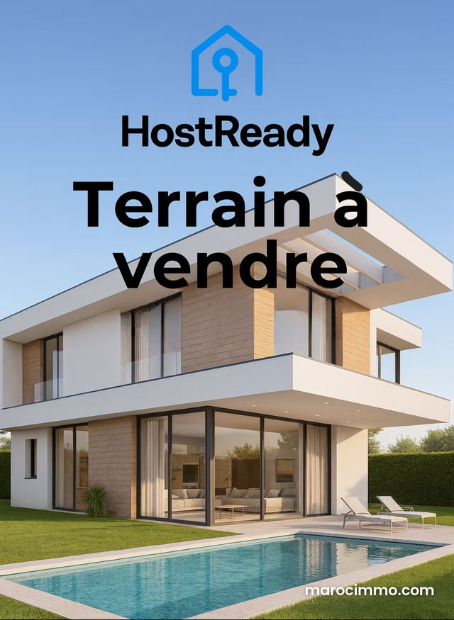 Exceptional Land Zone for Villa in Souissi — Rabat